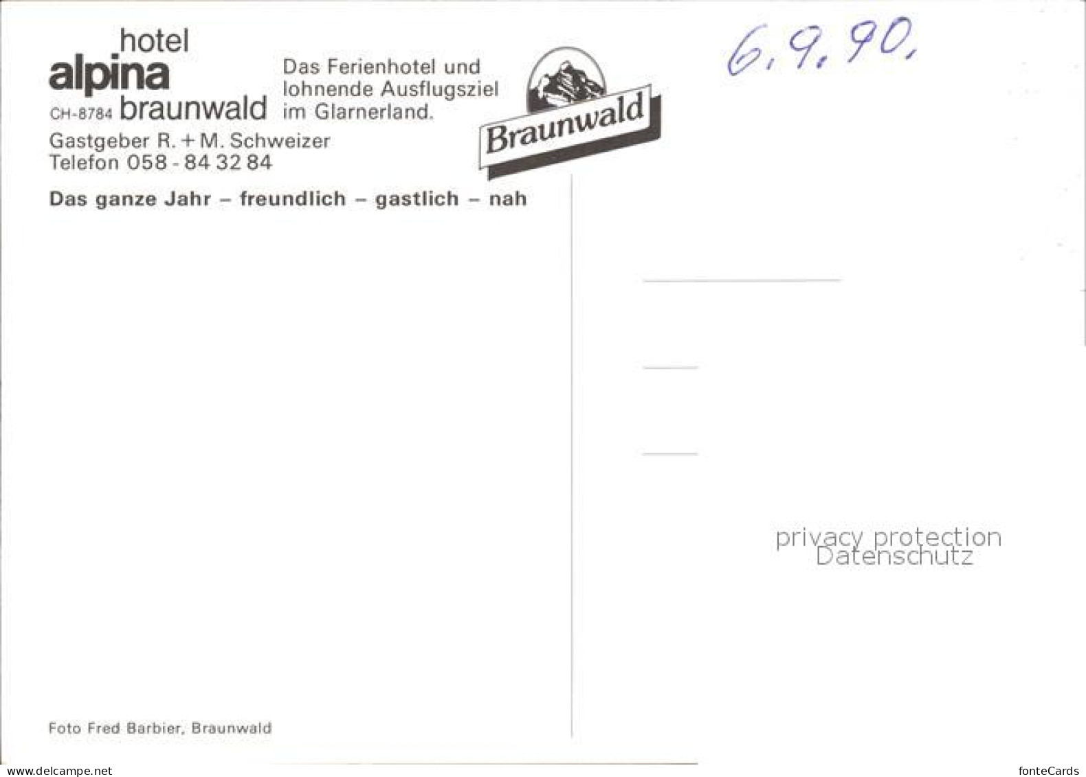 12455393 Braunwald GL Hotel Alpina Braunwald - Altri & Non Classificati