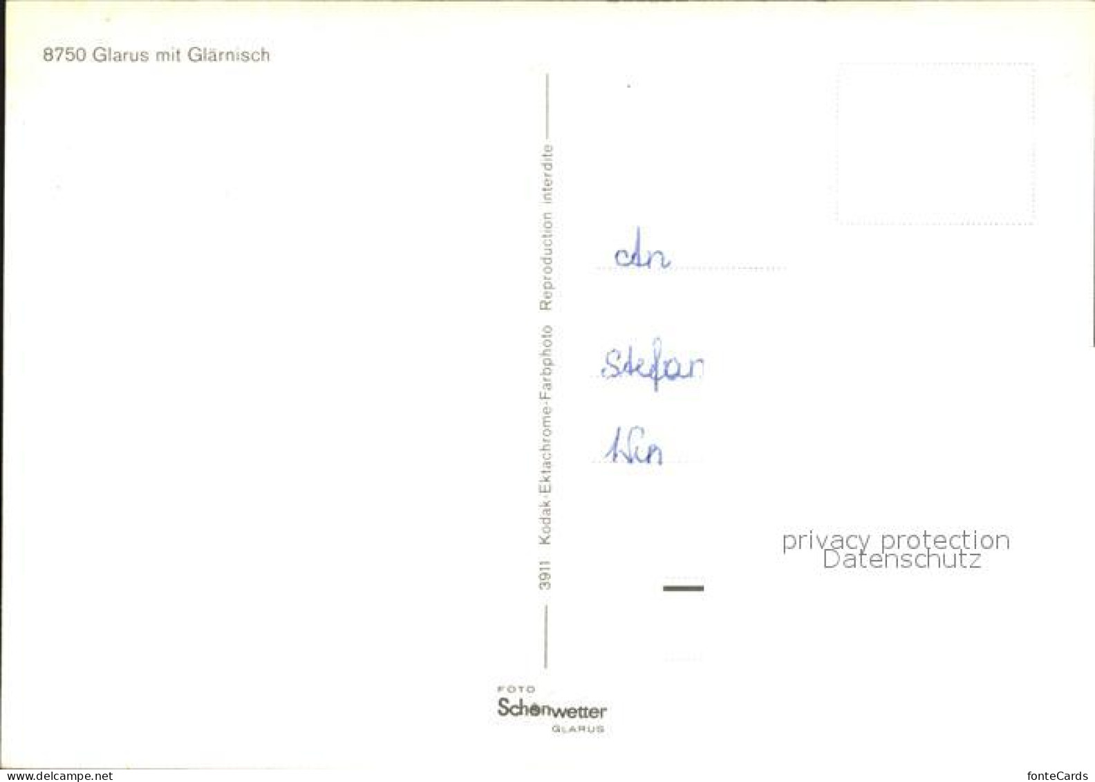 12455390 Glarus GL Mit Glaernisch Glarus - Other & Unclassified