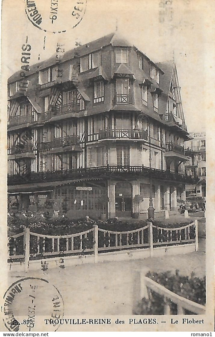 14)  TROUVILLE  REINE Des PLAGES  -  Restaurant Le  Flobert - Trouville