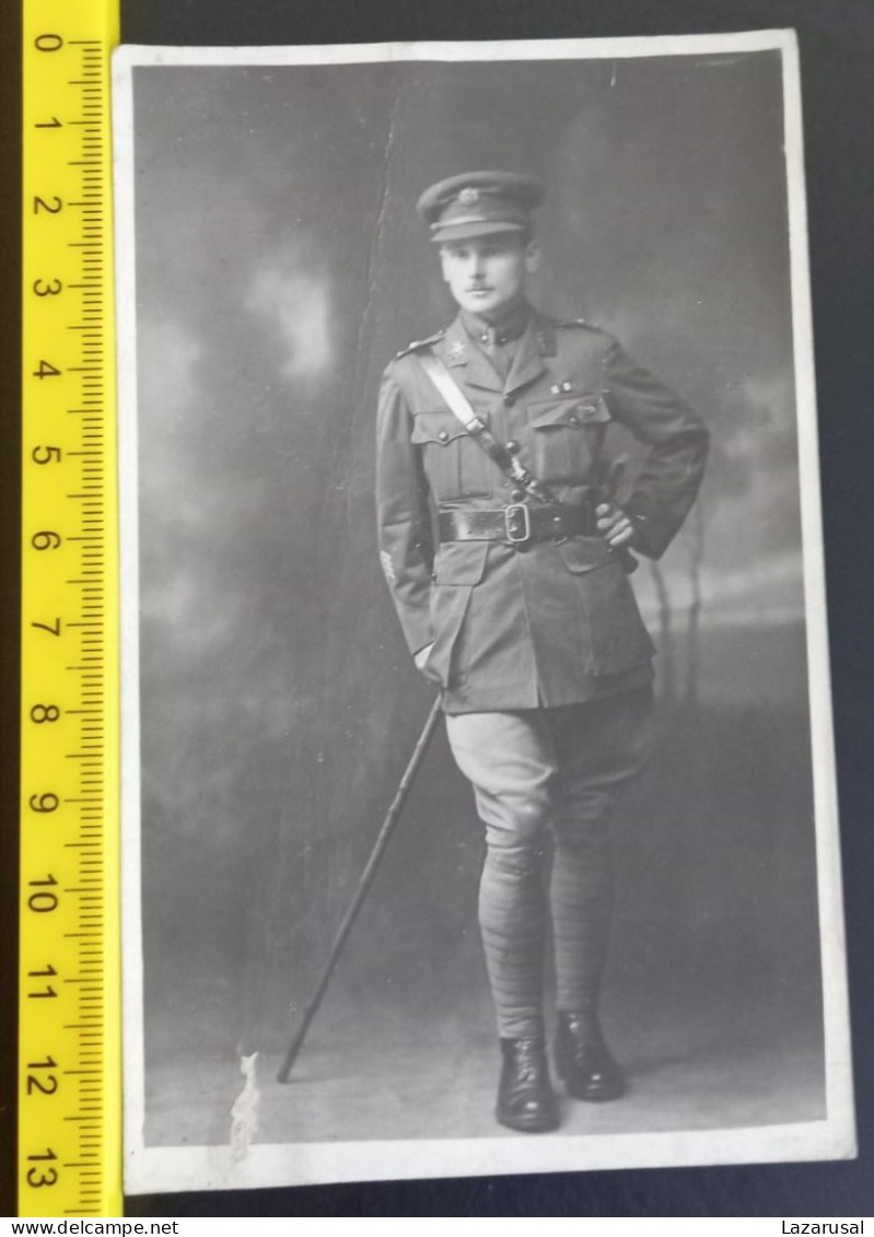 #15   Anonymous Persons  - Man Homme - Soldier Officer - England - Burnham-on-Sea - Guerre, Militaire