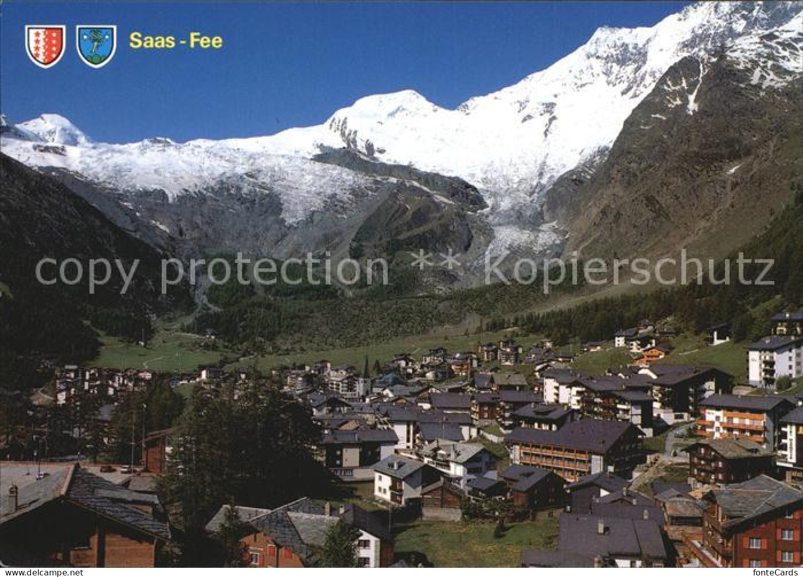 12450552 Saas-Fee Allalinhorn Taeschhorn Alphubel  Saas-Fee - Other & Unclassified