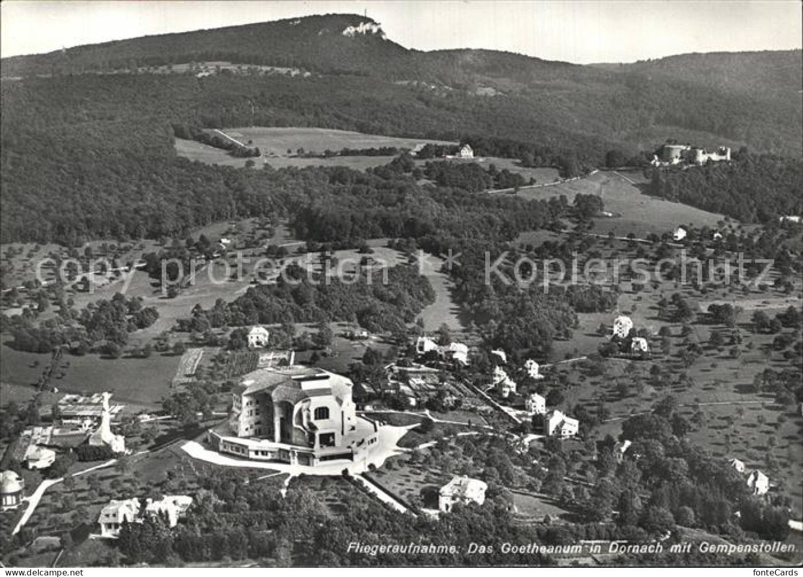 12443312 Dornach SO Goetheanum Mit Gempenstollen Fliegeraufnahme Dornach - Sonstige & Ohne Zuordnung