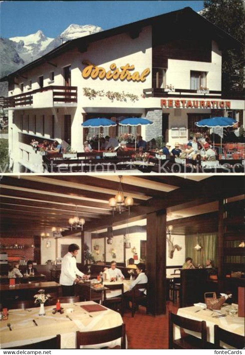 12443214 Saas-Fee Pension Restaurant Mistral Gastraum Saas-Fee - Other & Unclassified