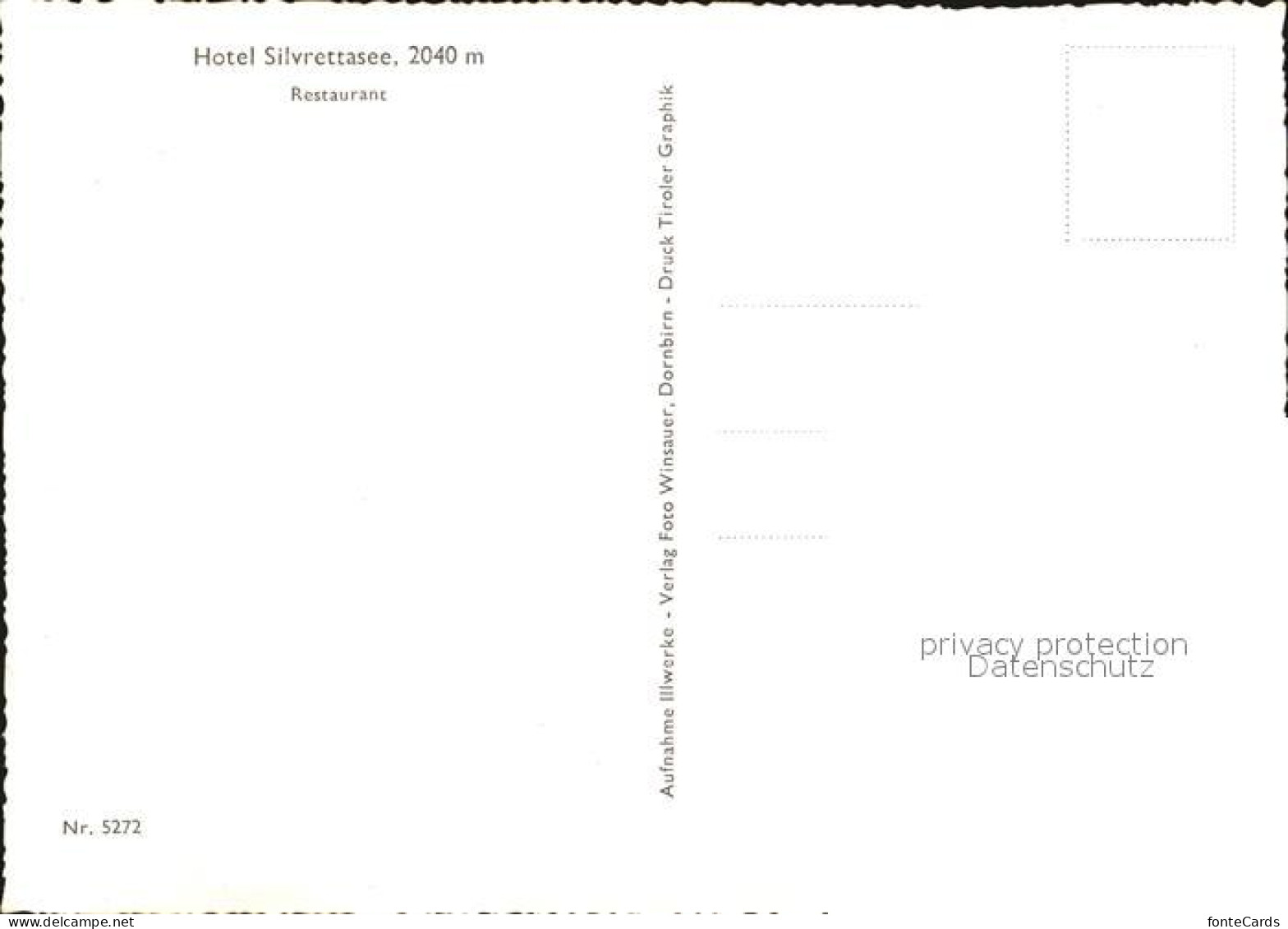 12442750 Silvretta Hotel Silvrettasee Restaurant Silvretta - Sonstige & Ohne Zuordnung