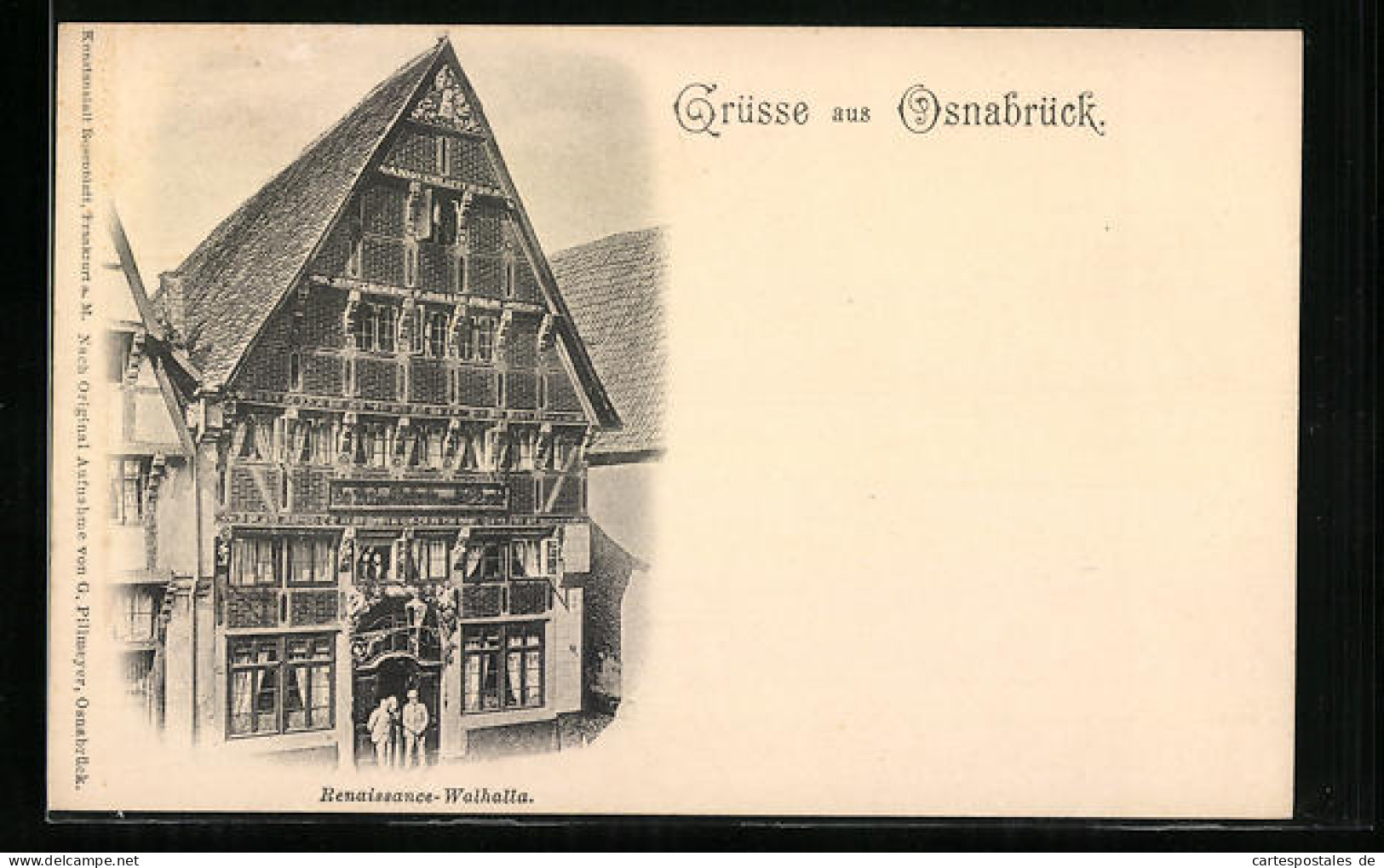 AK Osnabrück, Renaissance-Walhalla  - Osnabrück