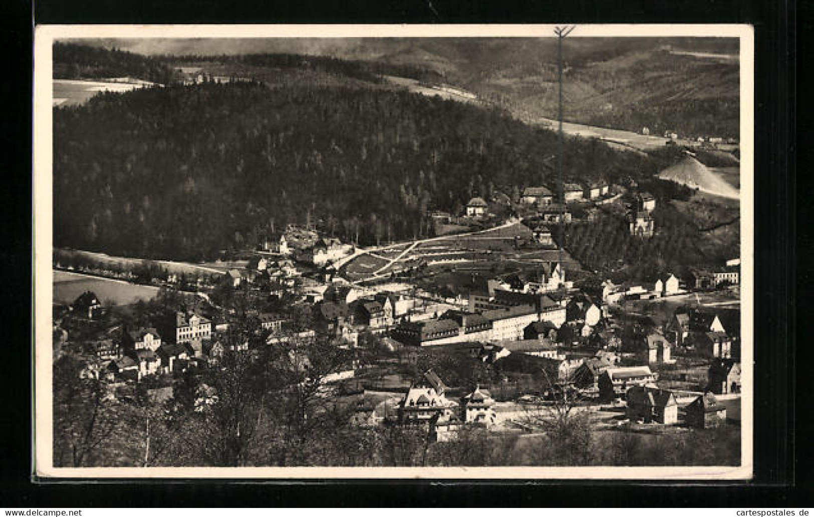 AK Oberschlema Im Sächs. Erzgeb., Blick Vom Radiumsteig  - Andere & Zonder Classificatie