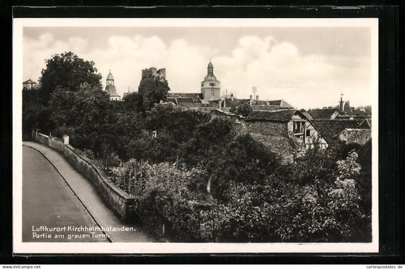 AK Kirchheimbolanden, Partie Am Grauen Turm  - Kirchheimbolanden