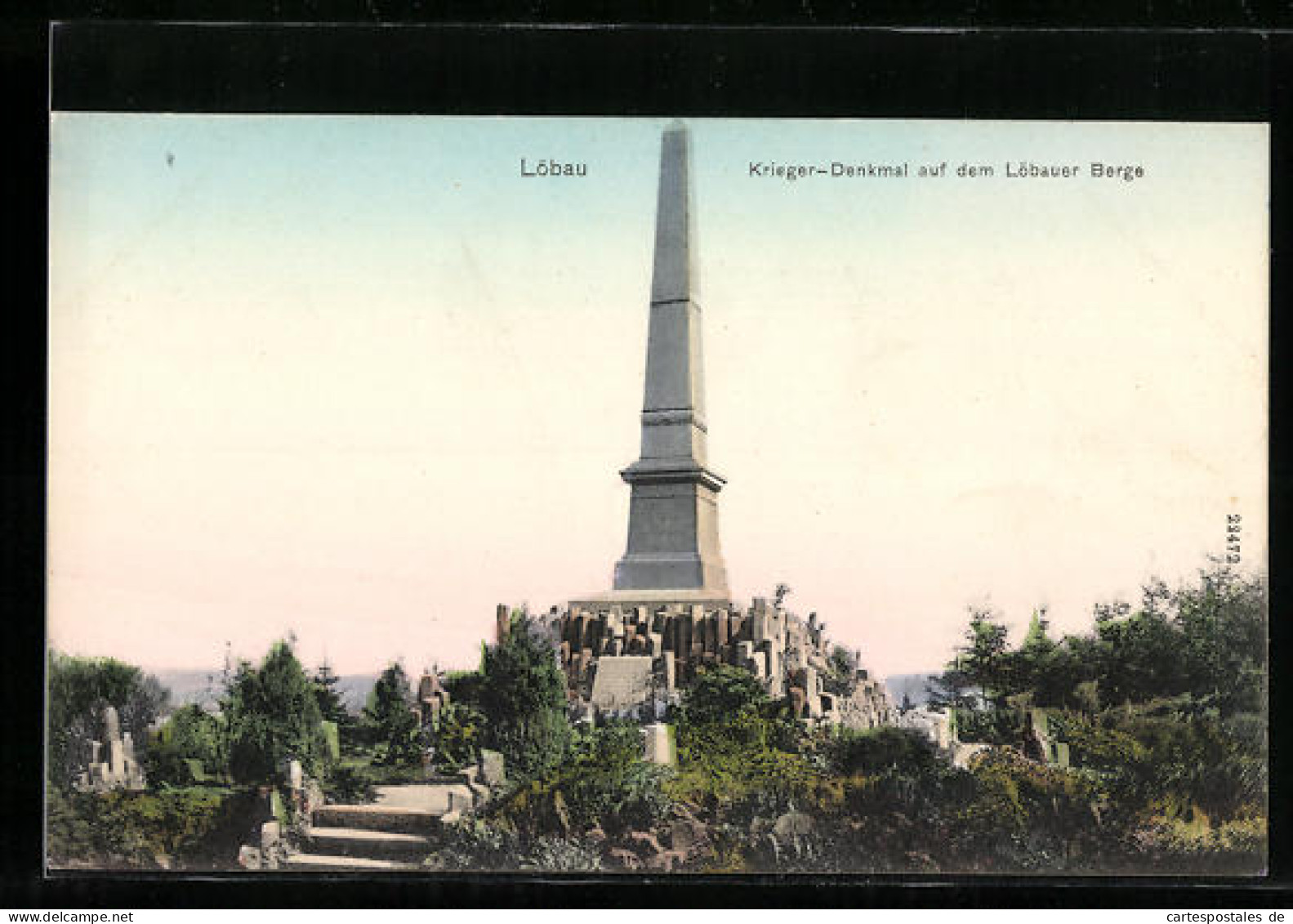 AK Löbau, Krieger-Denkmal Auf Dem Löbauer Berge  - Löbau