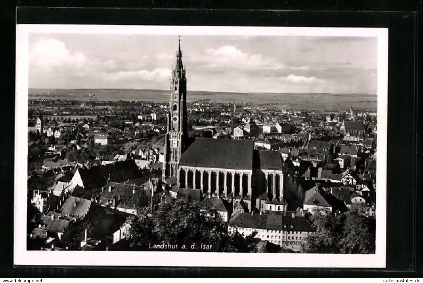 AK Landshut A. Isar, Totalansicht Aus Der Vogelschau  - Landshut