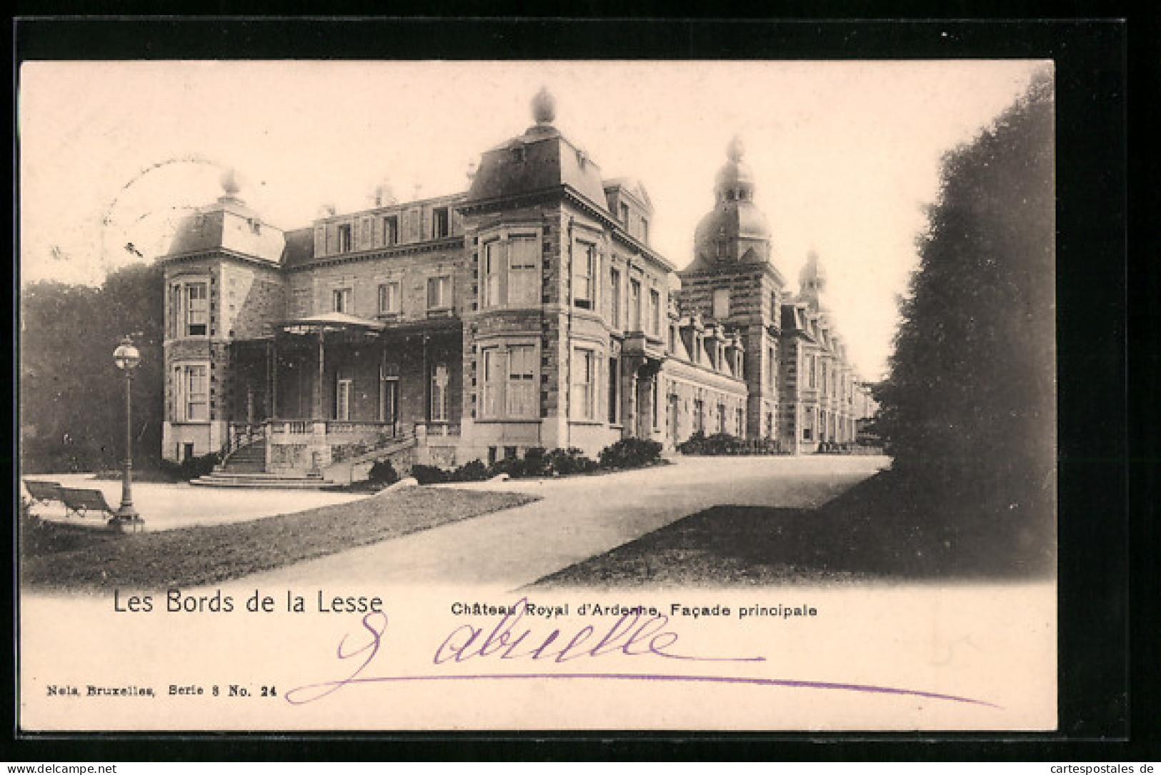 AK Hoyet, Chateau Royal D`Ardenne, Facade Principale  - Autres & Non Classés