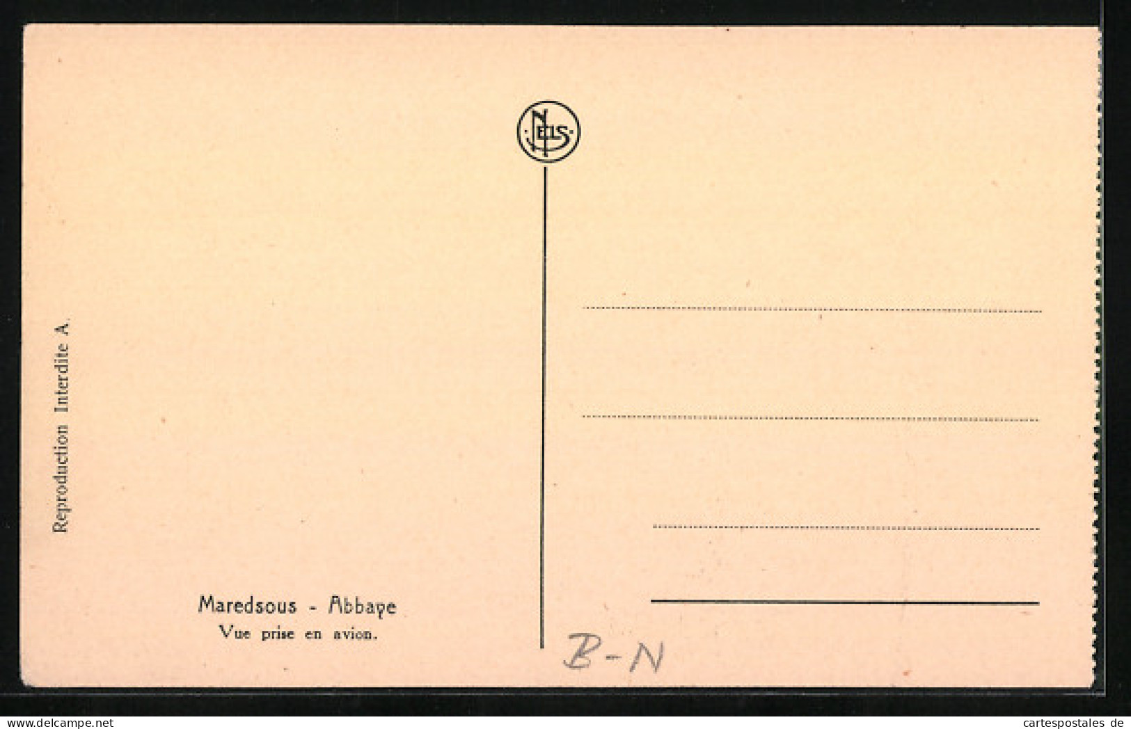 AK Maredsous, Abbaye-Vue Prise En Avion  - Otros & Sin Clasificación