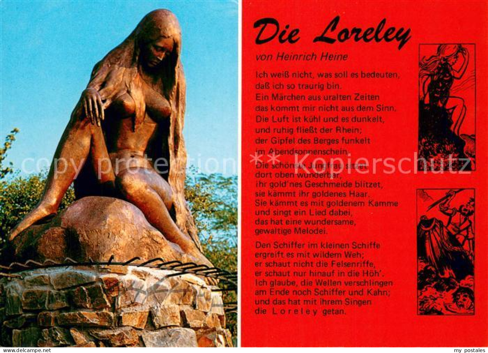 73743740 St Goarshausen Die Loreley Liedtext St Goarshausen - Loreley