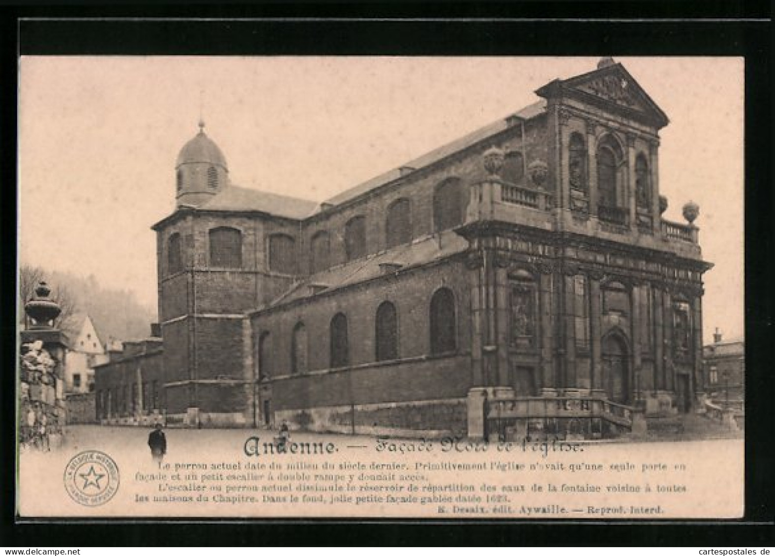 AK Andenne, Facade Nord De L`èglise  - Andenne