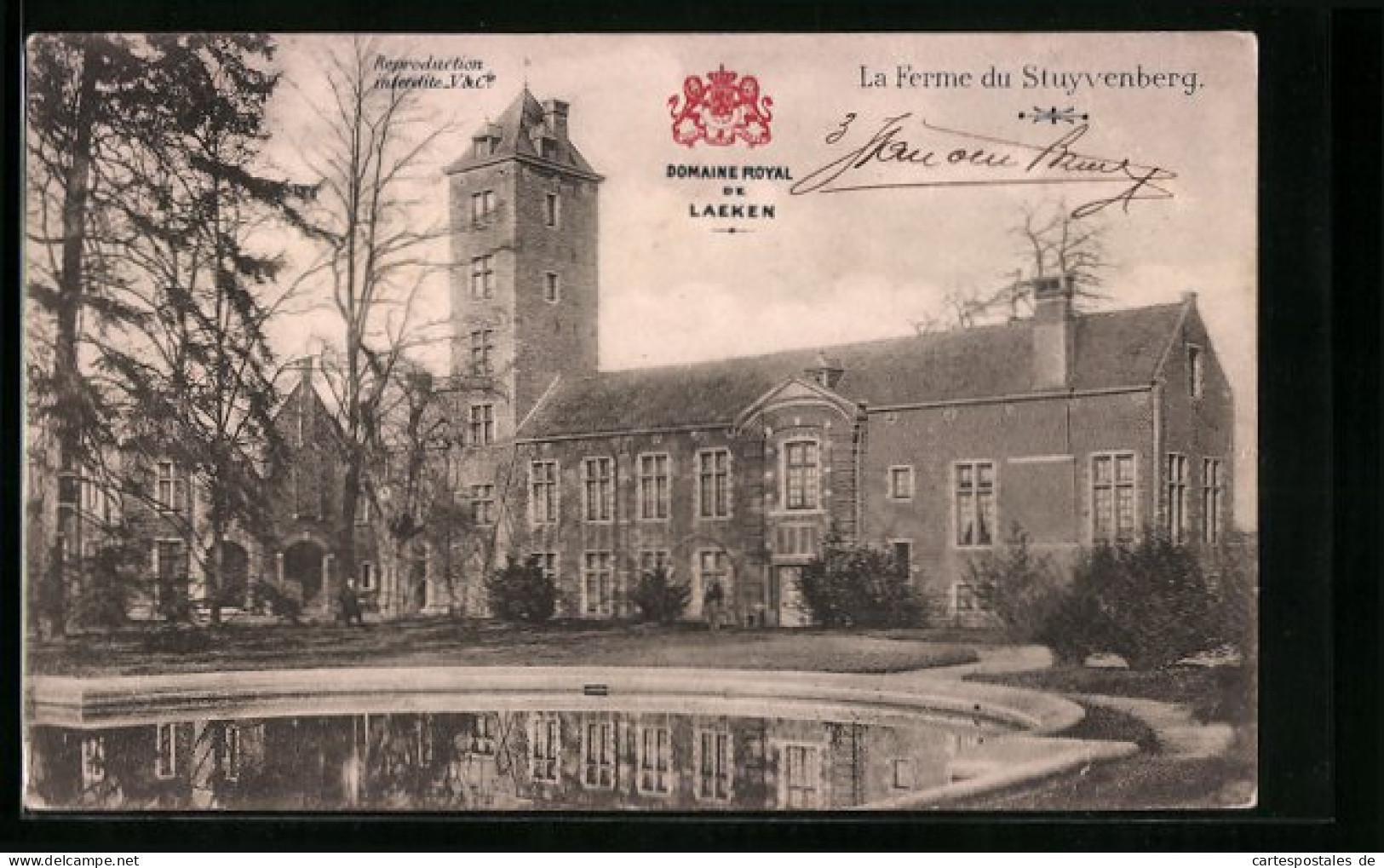 AK Brüssel / Bruxelles, Laeken-La Ferme Du Stuyvenberg  - Laeken