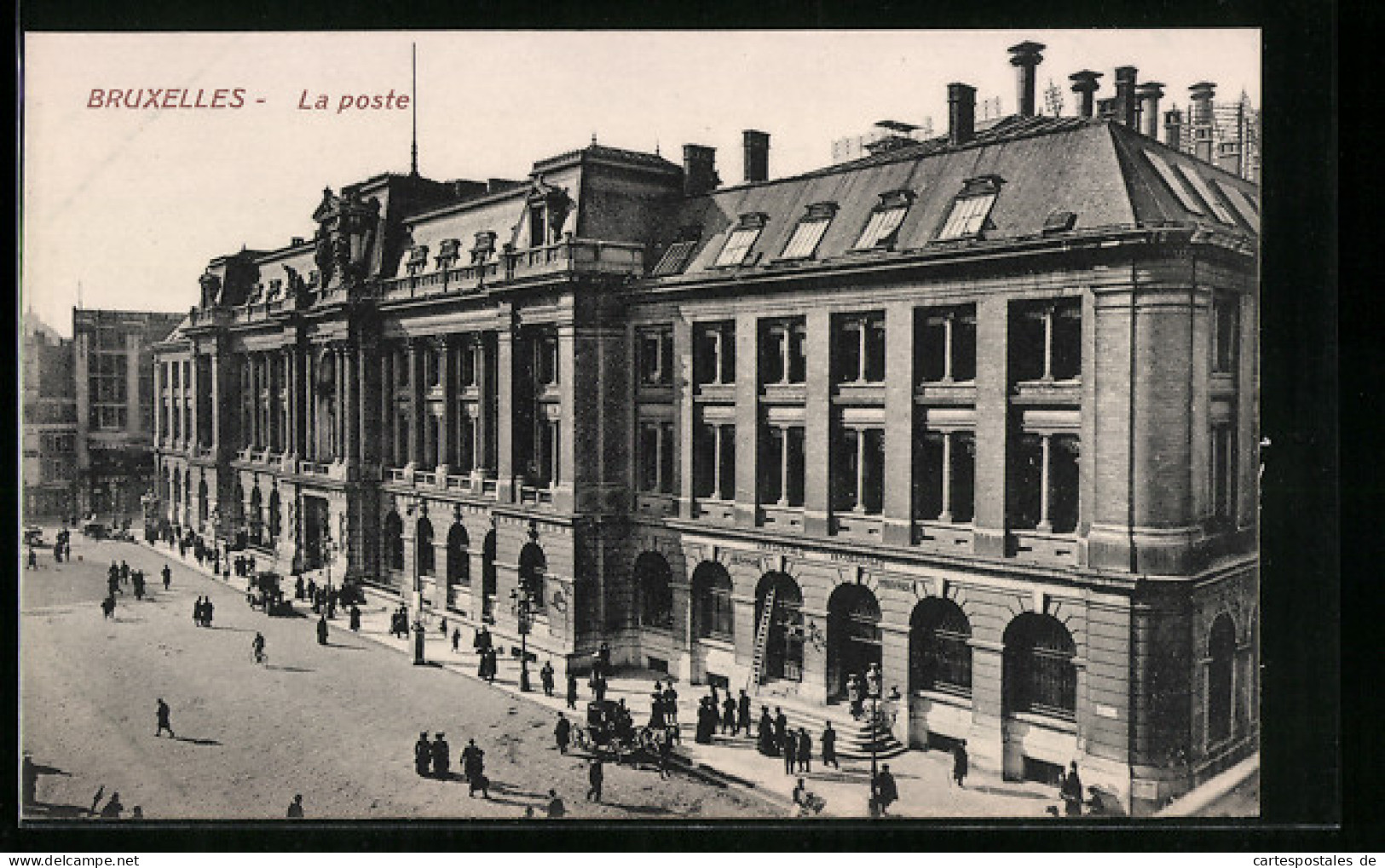 AK Brüssel / Bruxelles, La Poste  - Bruxelles (Città)