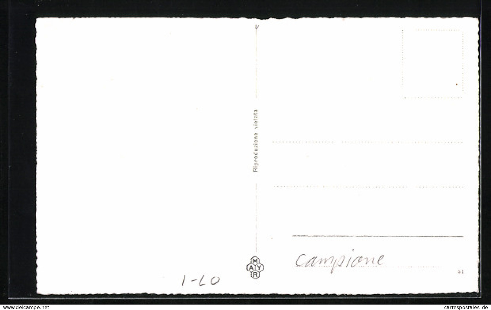 Cartolina Campione /Lago Di Lugano, Chiesa  - Other & Unclassified