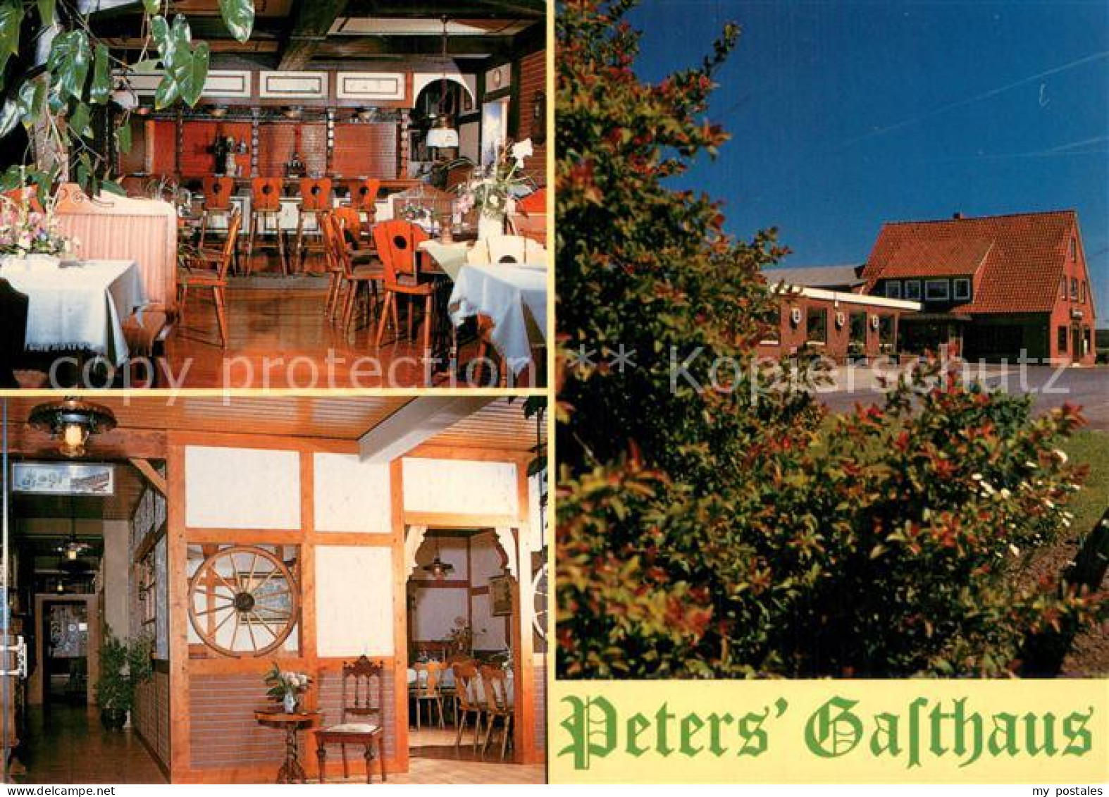 73743681 Drochtersen Peters Gasthaus Ritscher Moor Gastraeume Drochtersen - Autres & Non Classés