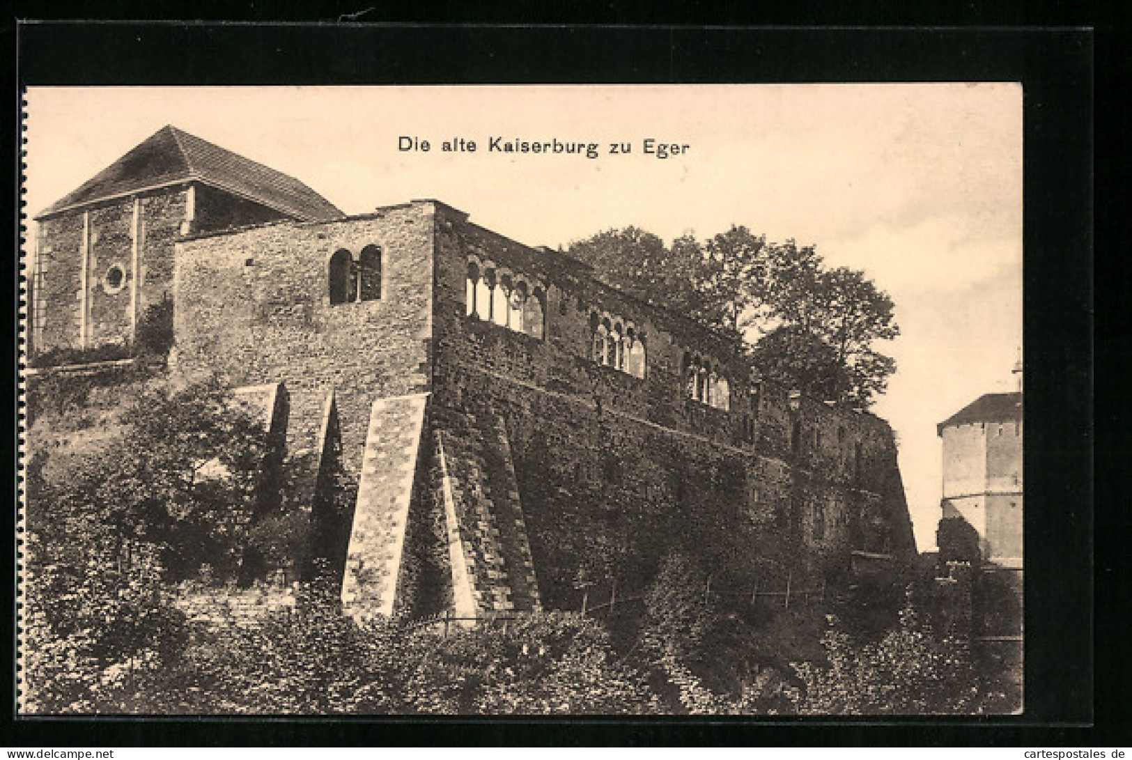 AK Eger, Die Alte Kaiserburg  - Tchéquie
