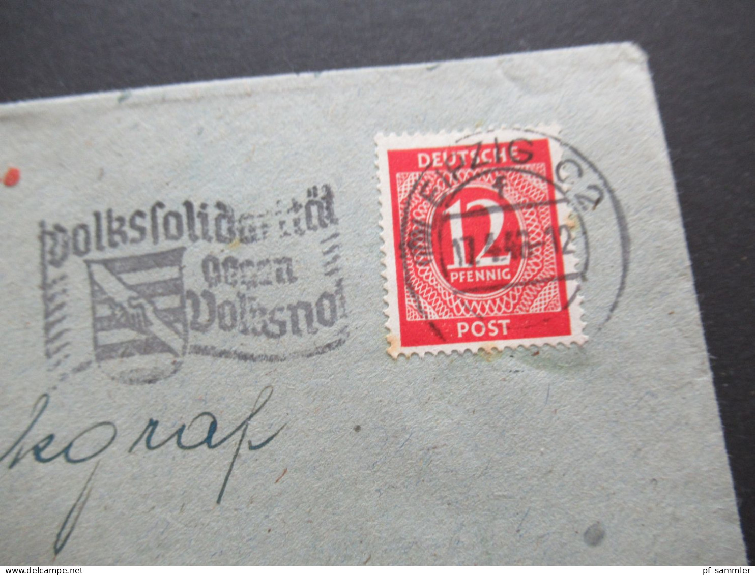 4.1946 Kontrollrat Ziffer Nr.919 EF Zensurbeleg Stempel Military Censorship Und Zensurstreifen Opened By Examiner 3783 - Storia Postale