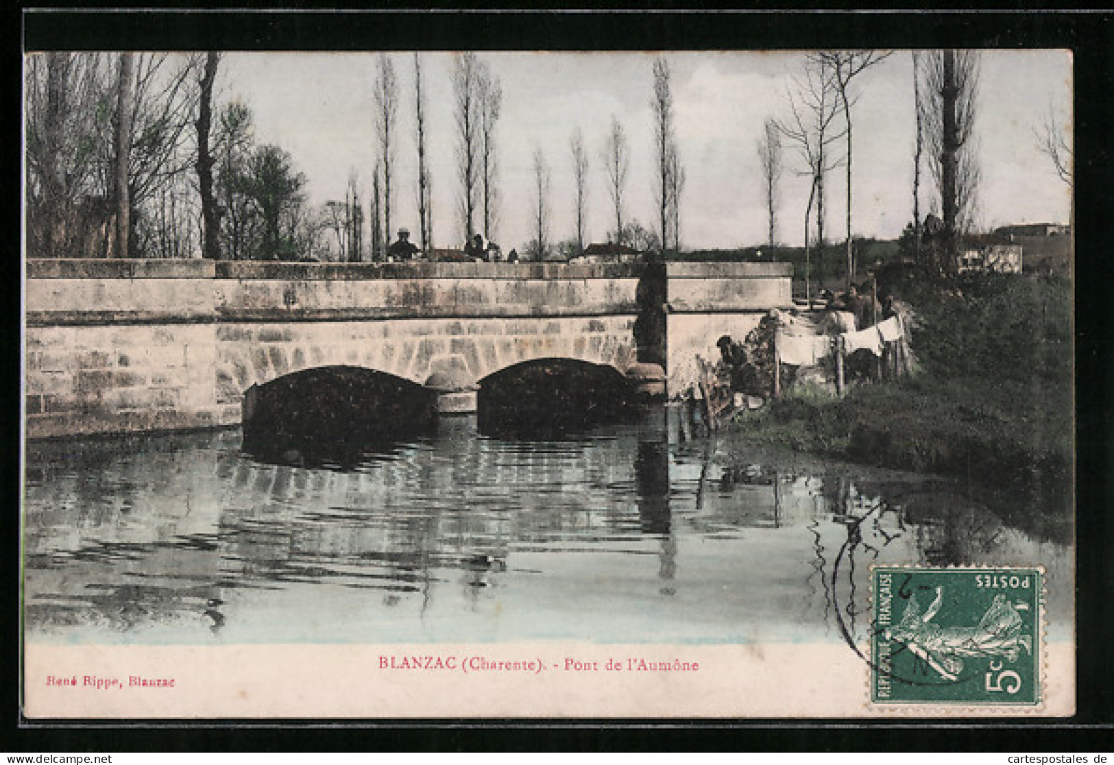 CPA Blanzac, Pont De L`Aumone  - Sonstige & Ohne Zuordnung