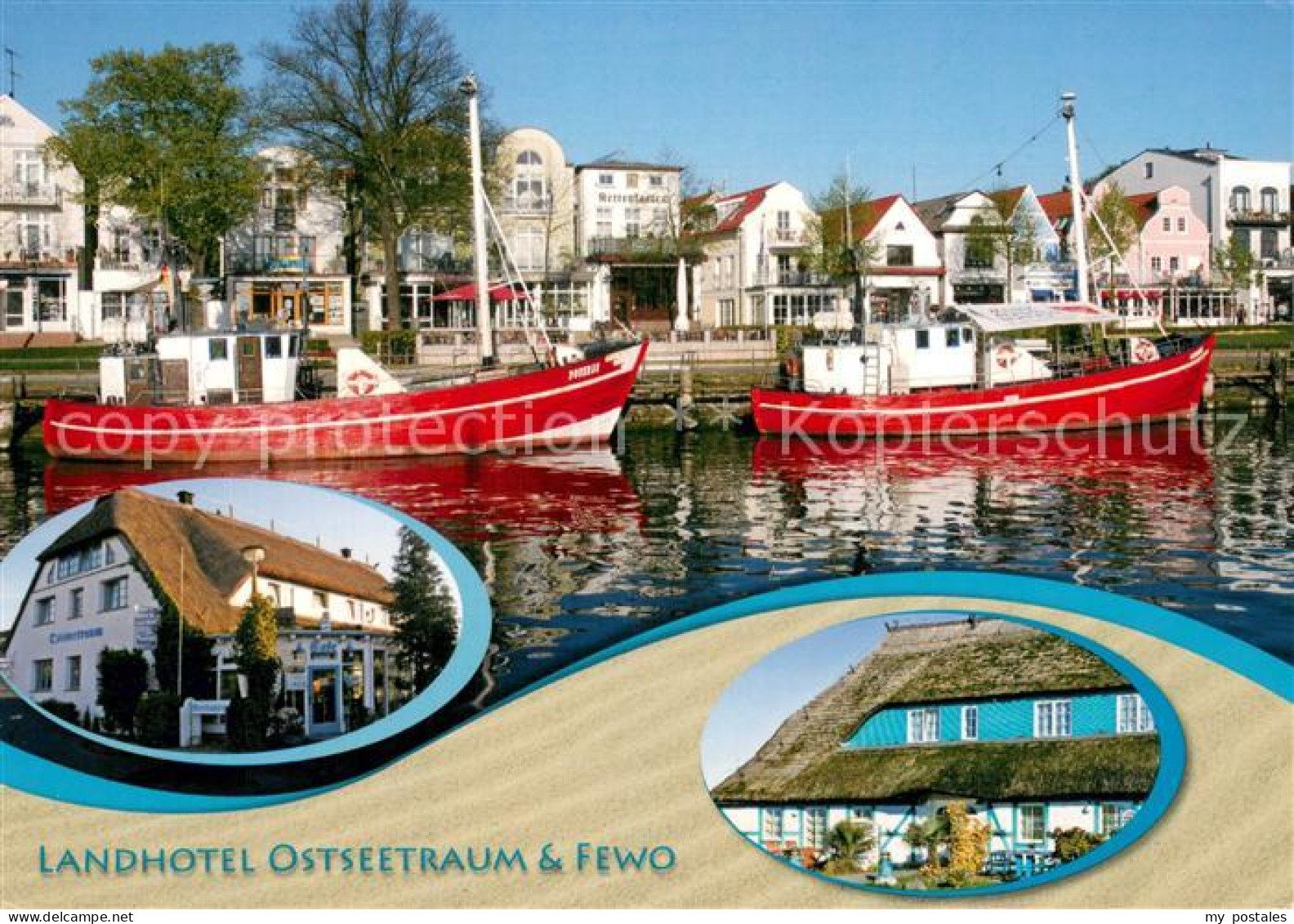 73743622 Diedrichshagen Greifswald Landhotel Ostseetraum Details Fischerboote Di - Altri & Non Classificati