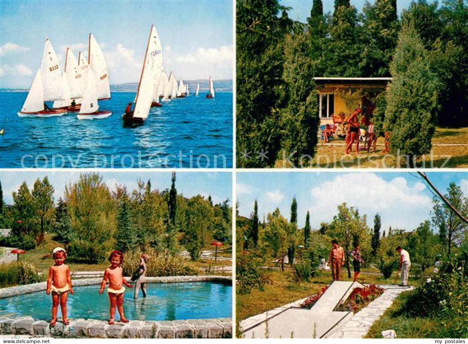 73743573 Ankaran Hotel Adria Bungalow Minigolf Swimming Pool Segelregatta Ankara - Slowenien
