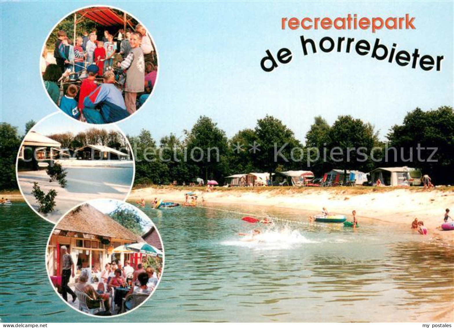 73743538 Hoogersmilde NL Recreatiepark De Horrebieter Strand Gaststaette Bungalo - Other & Unclassified