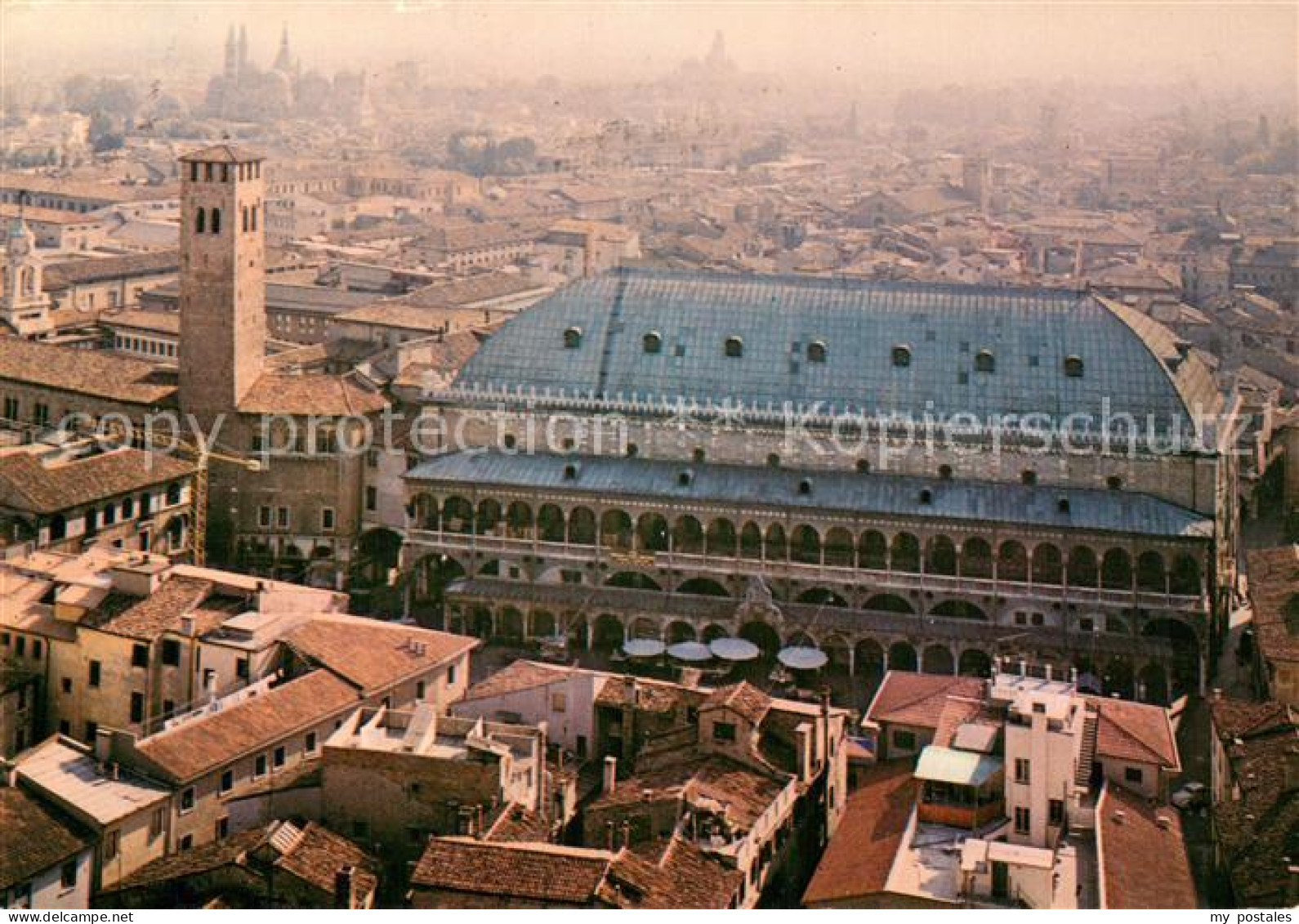 73743515 Padova Fliegeraufnahme Palast D. Ragione Padova - Autres & Non Classés