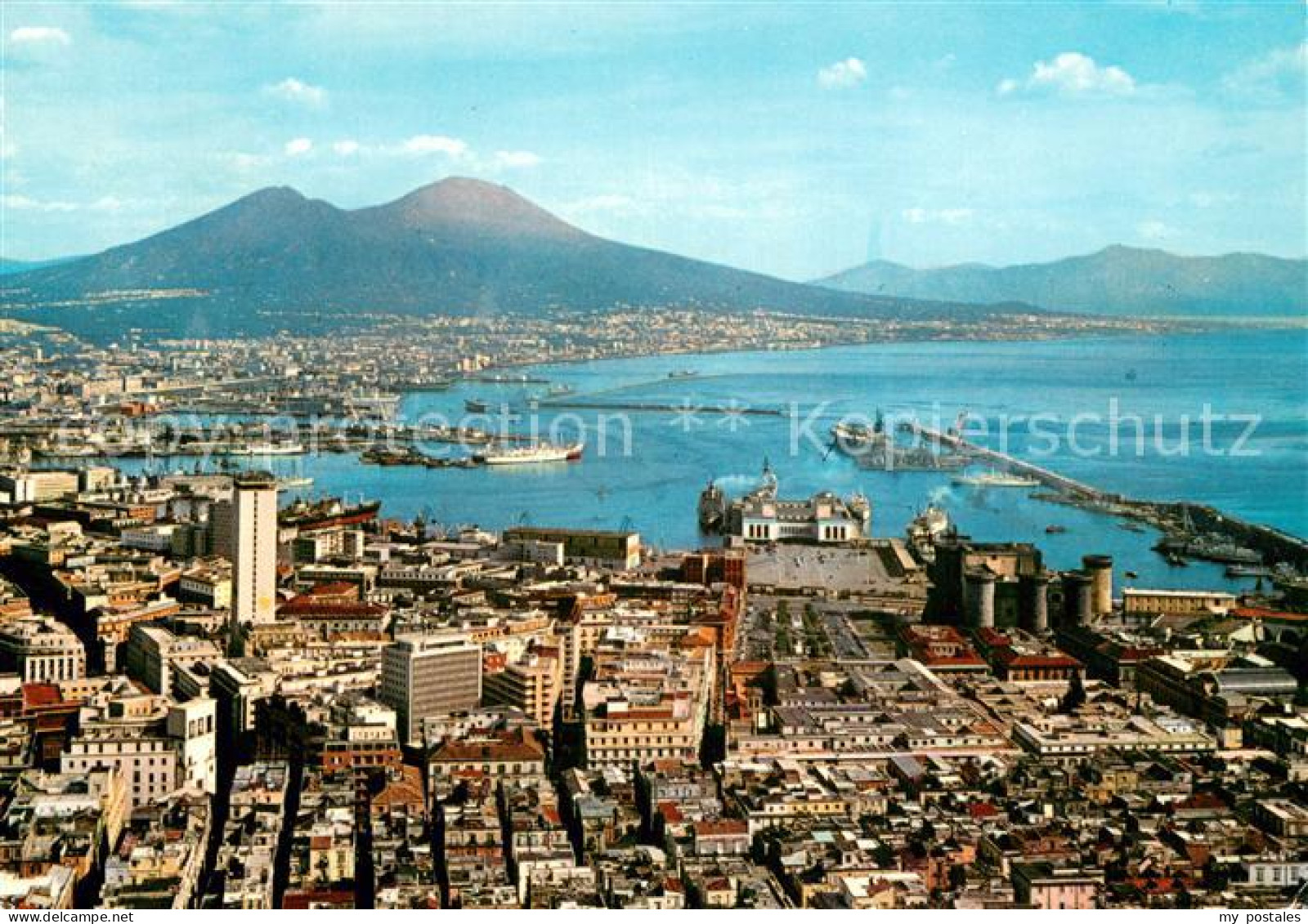 73743438 Neapel Napoli Fliegeraufnahme Panorama M. Vesuv Neapel Napoli - Other & Unclassified