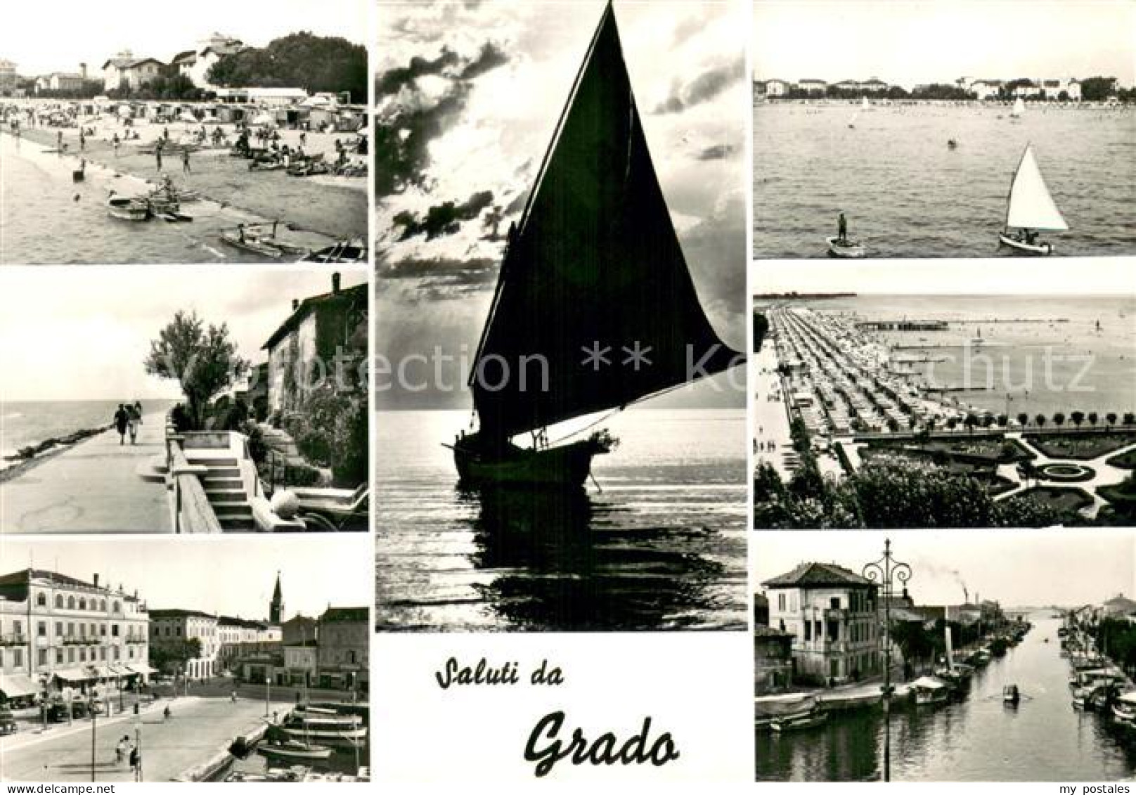 73743423 Grado Gorizia Teilansichten Strand Grado Gorizia - Other & Unclassified