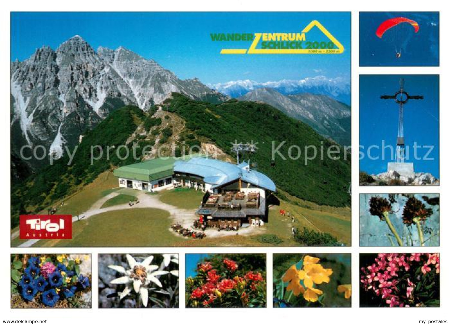 73743402 Fulpmes Tirol Panoramarestaurant Am Kreuzjoch Sennjoch Gipfelkreuz Alpe - Autres & Non Classés