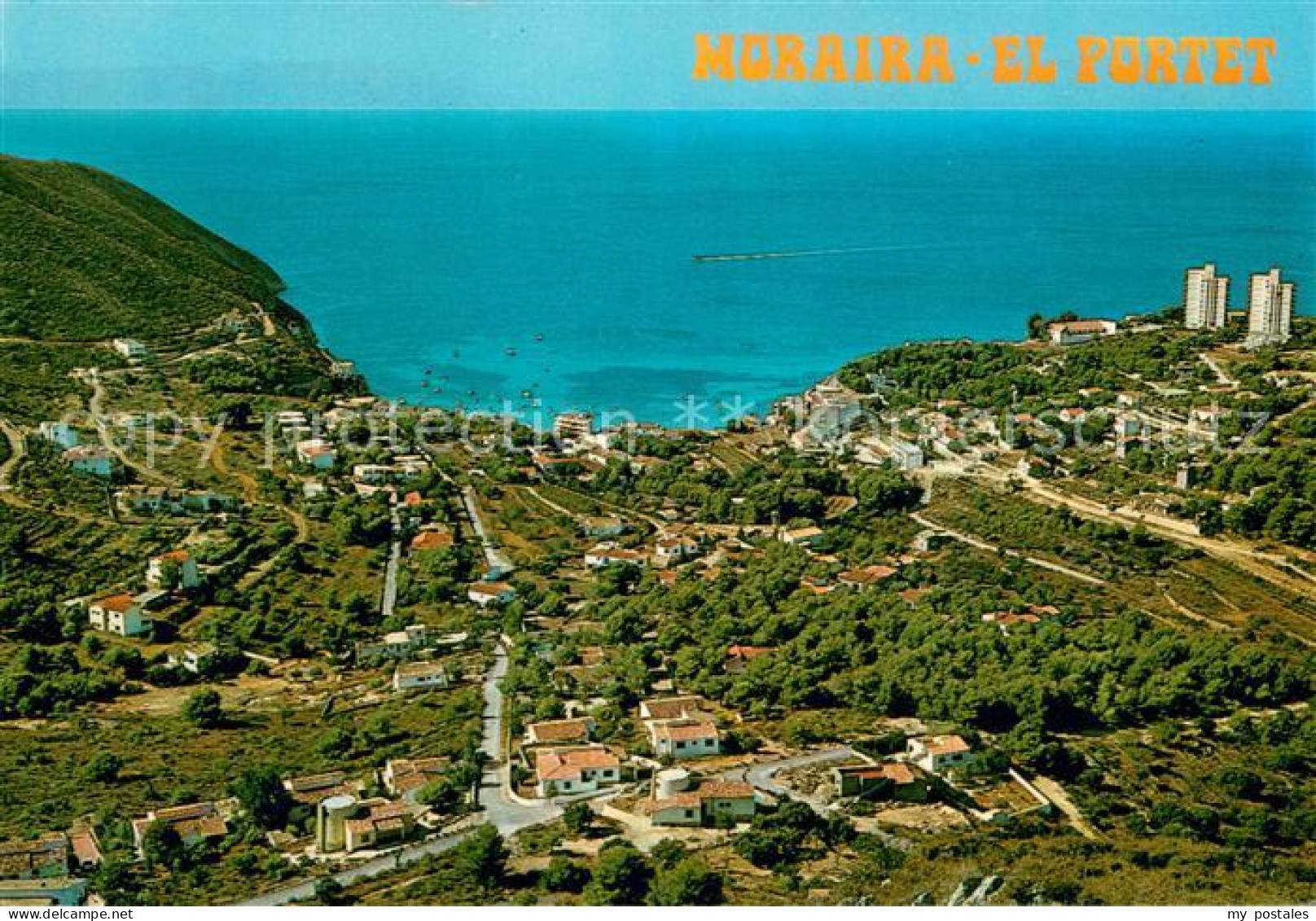 73743380 Moraira ES Vista Aerea Del Portet  - Other & Unclassified