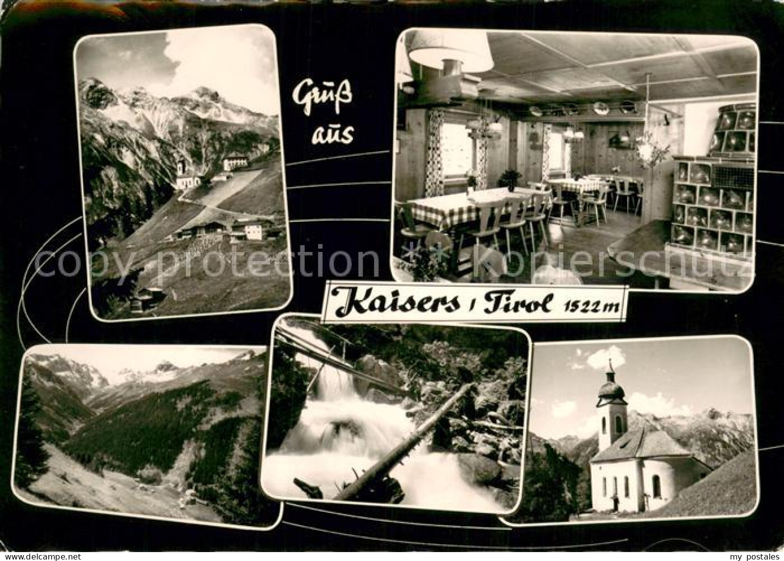 73743372 Kaisers Panorama Gasthaus Stube Wasserfall Kirche Kaisers - Other & Unclassified