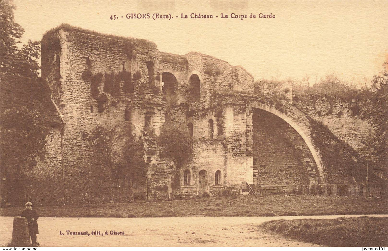 CPA Gisors-Le Château-Le Corps De Garde-45   L2876 - Gisors