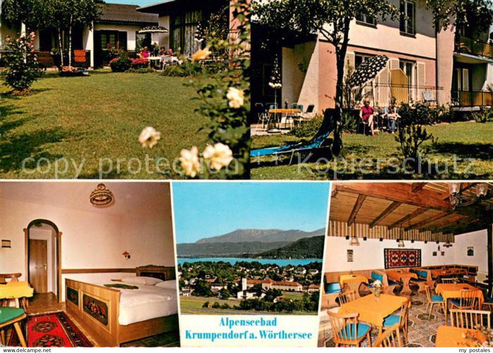 73743318 Krumpendorf Woerthersee Pension Edeltraud Und Inge Kneissl Garten Zimme - Sonstige & Ohne Zuordnung