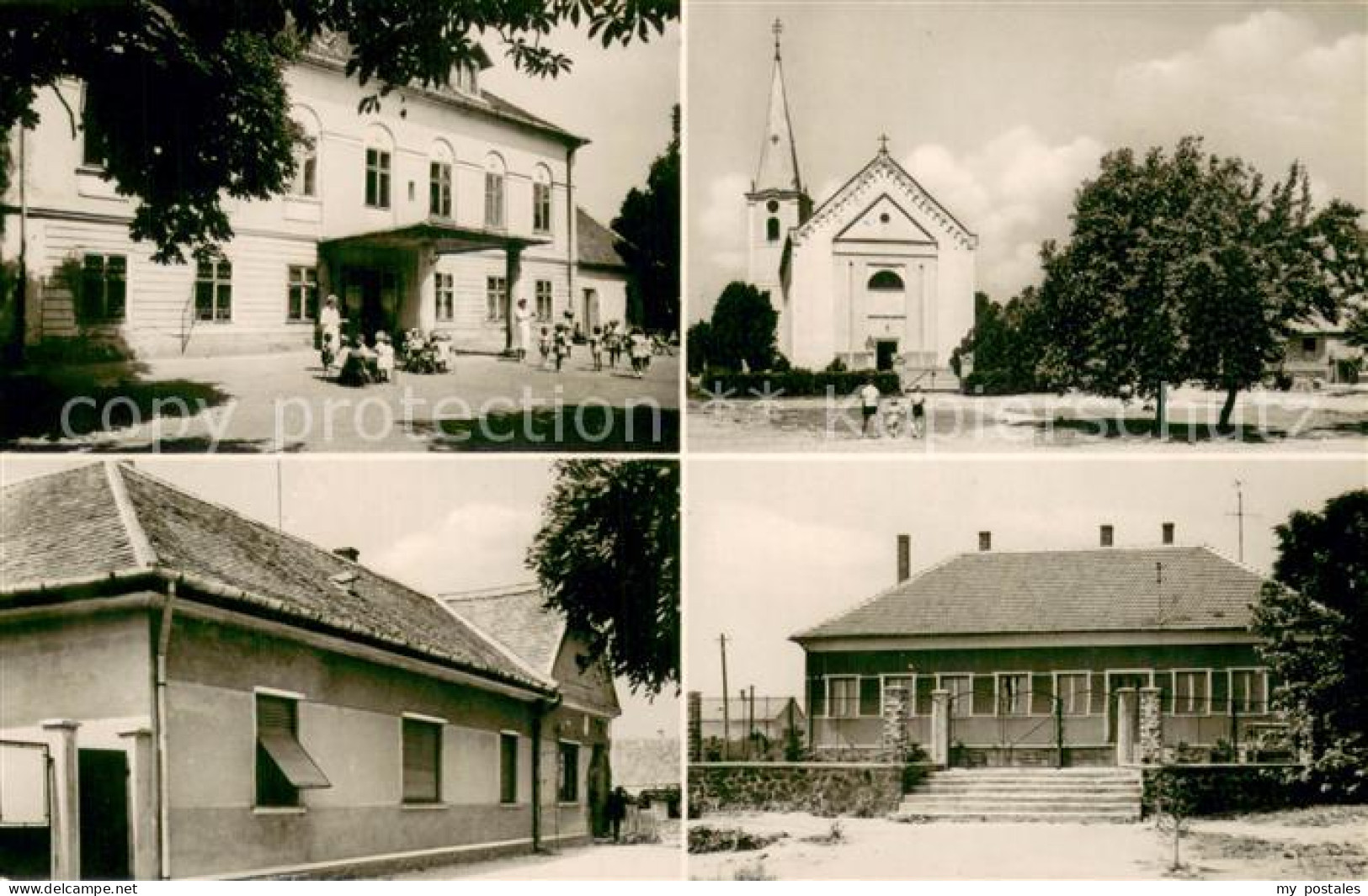 73743290 Ivan Gyoer Schule Kirche Details  - Hungary