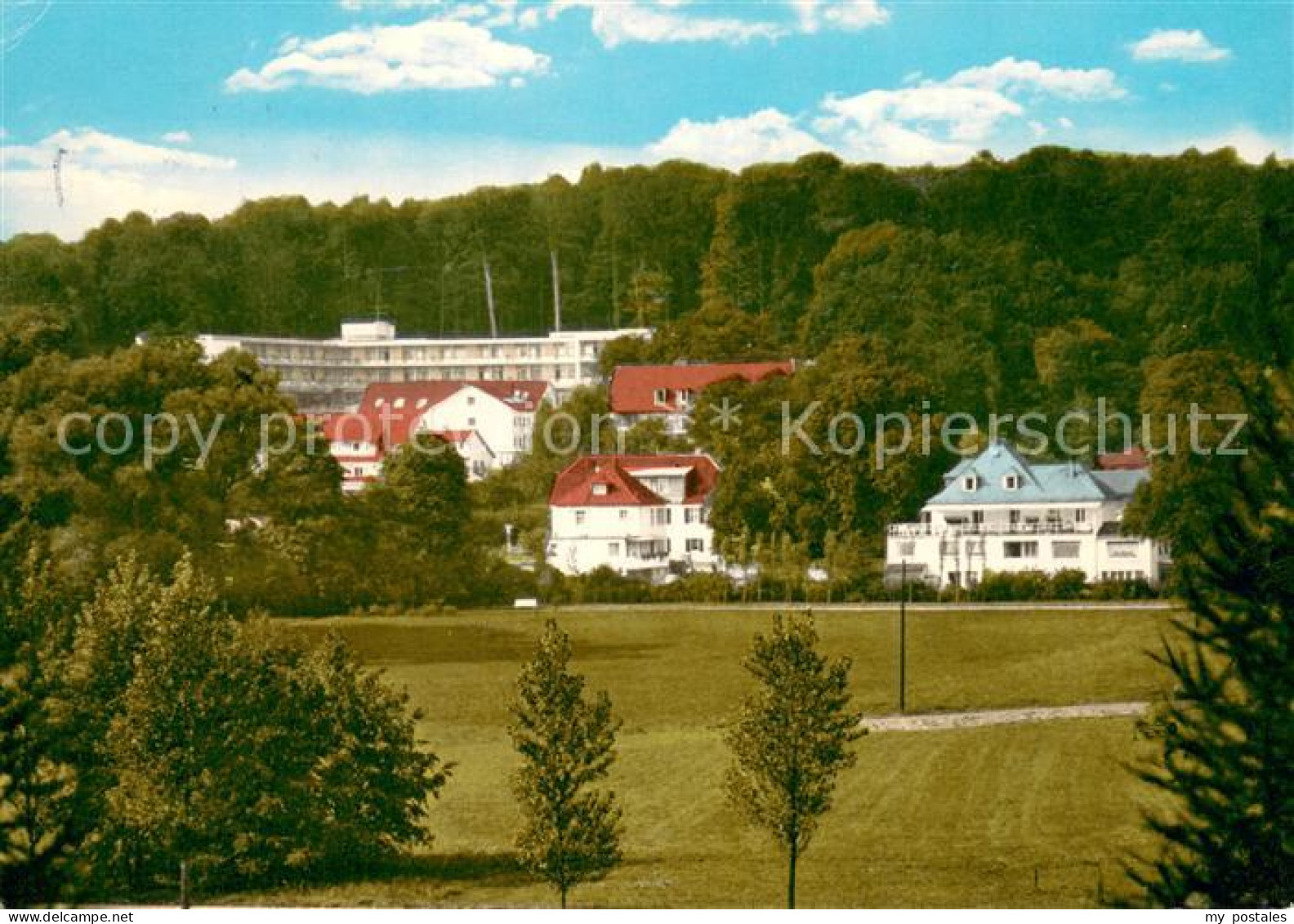 73743267 Bad Salzhausen Blick Zum Sanatorium Am Roemerwall Bad Salzhausen - Altri & Non Classificati