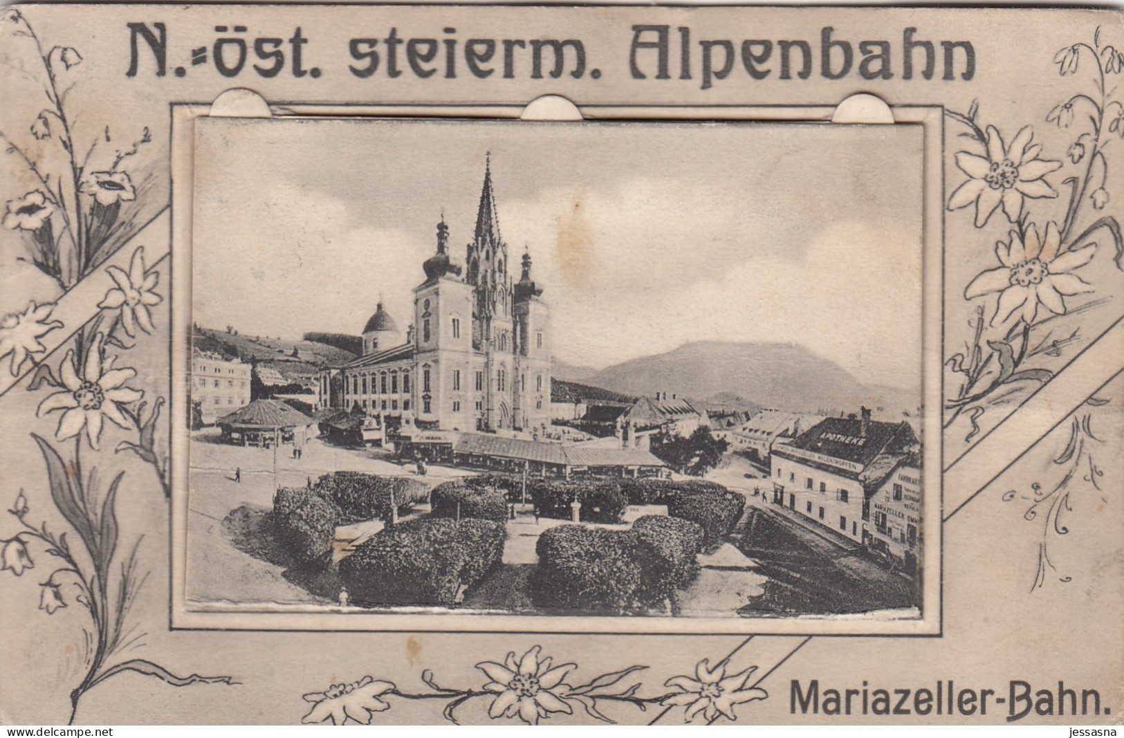 AK - Leporello - NÖ - Mariazeller Bahn - 10 Ansichten - 1911 - Mariazell
