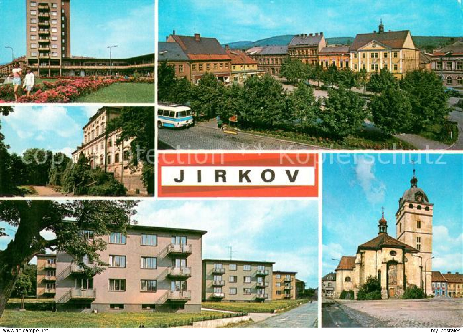 73743213 Jirkov CZ Obchodni Centrum Gottwaldovo Namesti Zamek Cerveny Hradek Fuc - Tchéquie