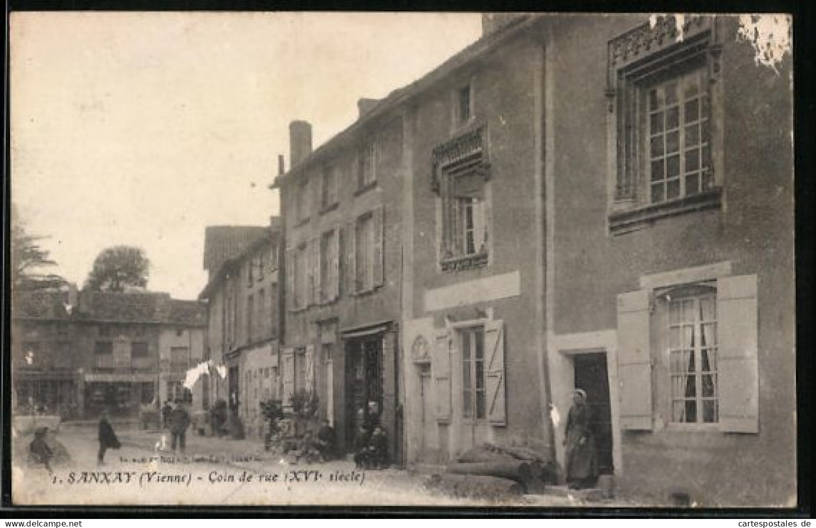 CPA Sanxay, Coin De Rue  - Other & Unclassified