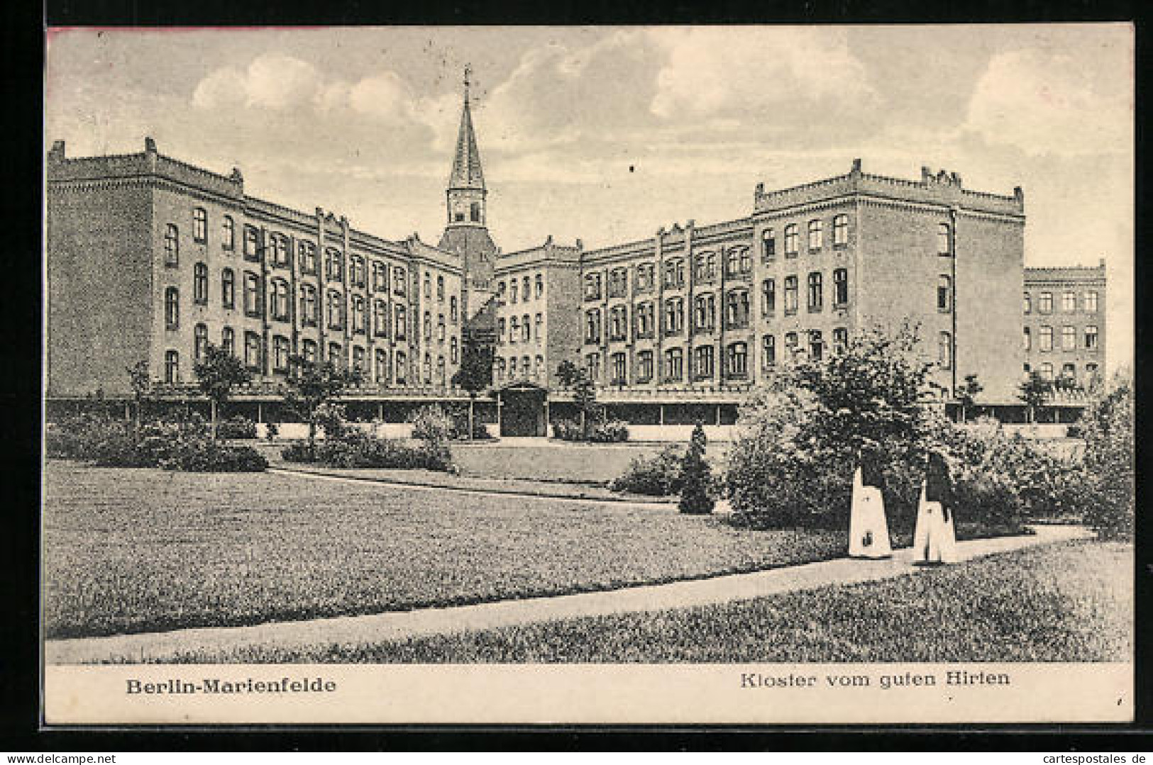 AK Berlin-Marienfelde, Kloster Vom Guten Hirten  - Tempelhof