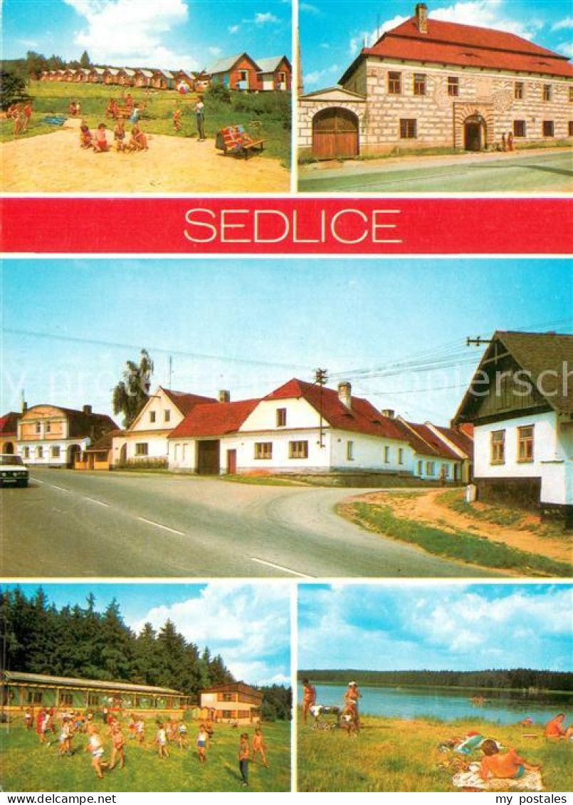 73743174 Sedlice Sedlec Sedletz Starou Tradici Melo Dejski Krajkarstvi Letni Rek - Tchéquie