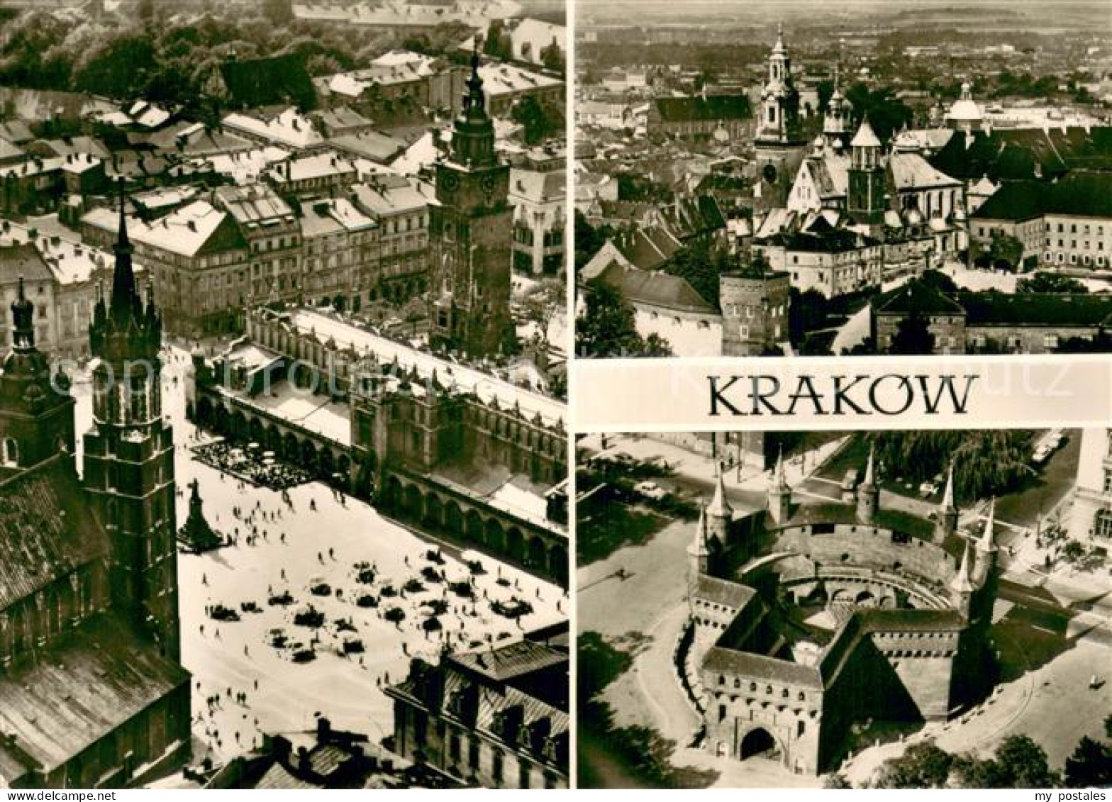 73743103 Krakow Krakau Rynek Glowny Wawel Barbakan Krakow Krakau - Polen