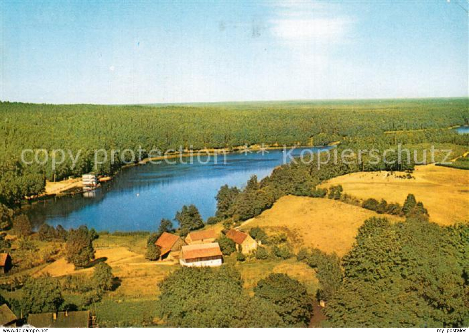 73743088 Lubniewice Koenigswalde PL Widok Na Jezioro Lubniewickie  - Polen