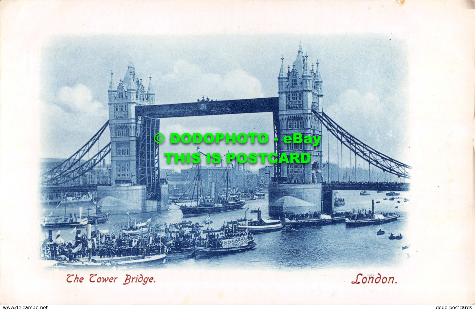 R545608 Tower Bridge. London. Old Chine Series No. 19. Hartmann - Sonstige & Ohne Zuordnung