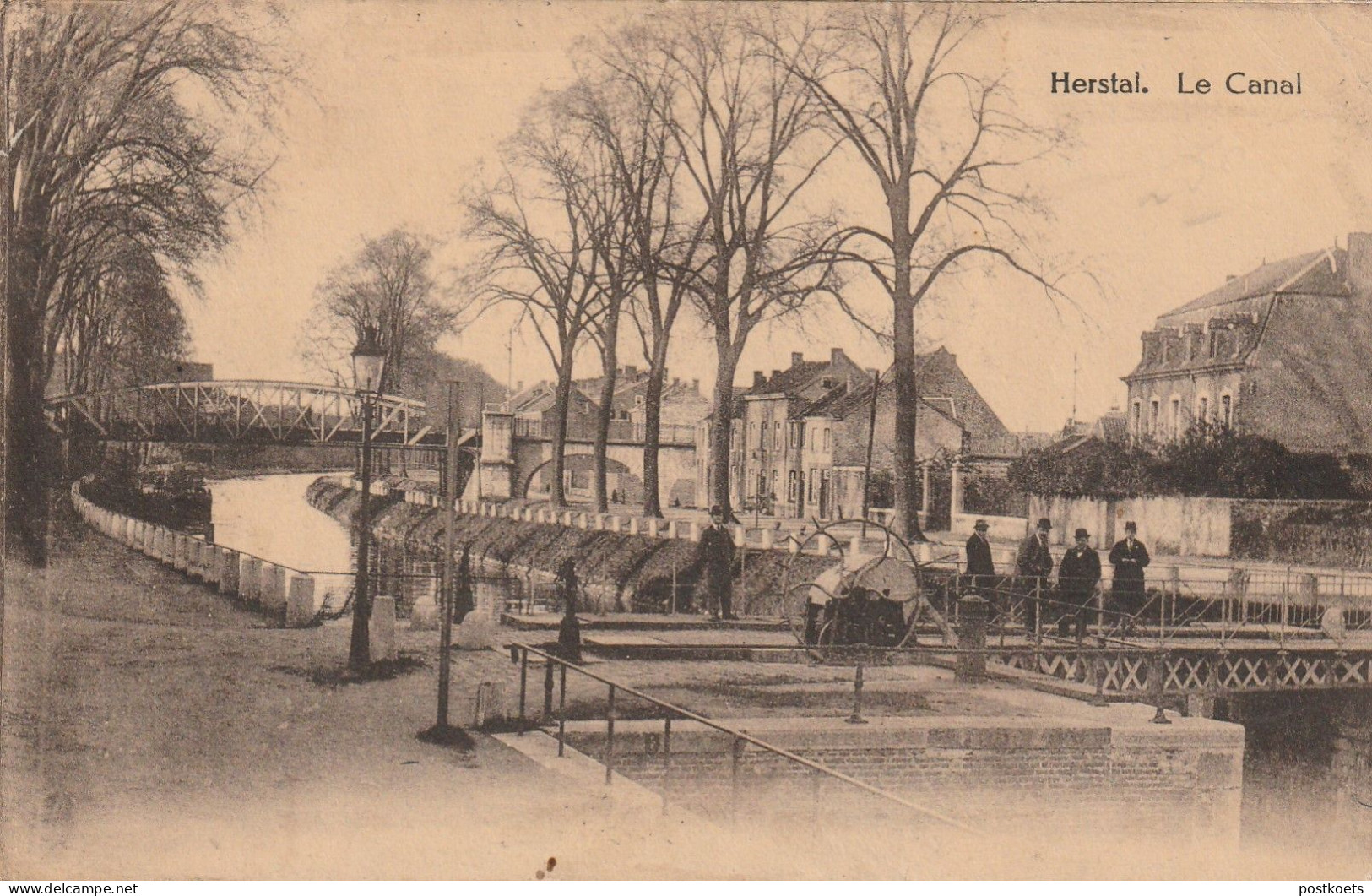 Herstal; Le Canal, 2 Scans - Herstal