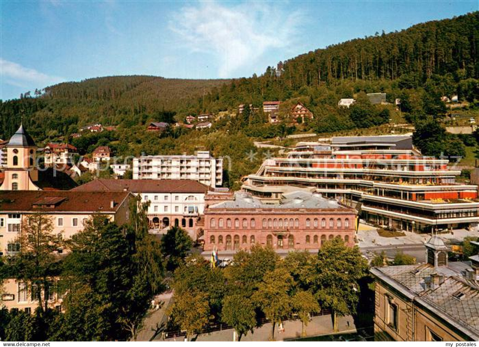 73743050 Wildbad Schwarzwald Graf Eberhardbad Panorama Wildbad Schwarzwald - Autres & Non Classés