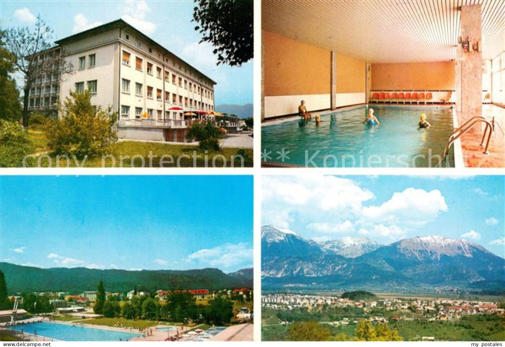 73743041 Radovljica Gorenjska Slovenia Hotel Grajski Dvor Hallen Und Freibad Pan - Slovenië