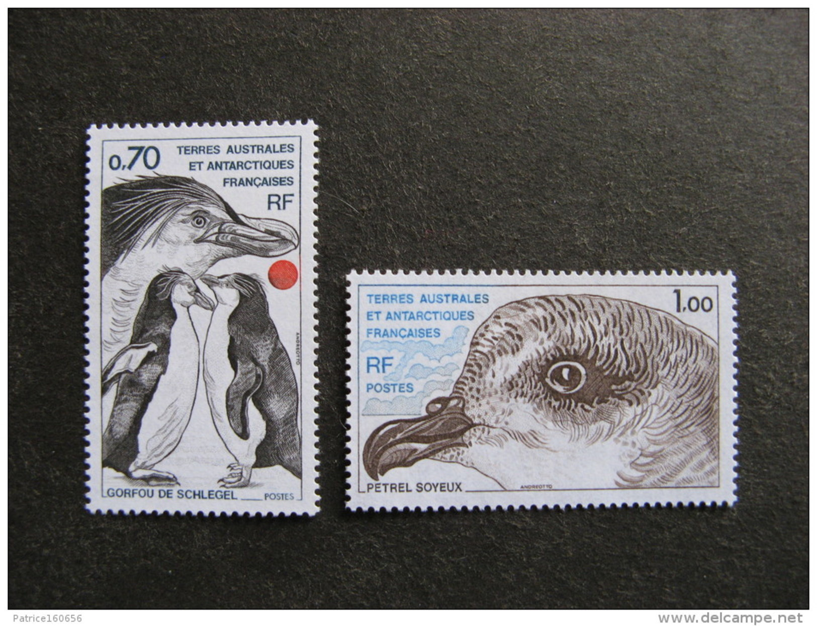 TAAF: TB Paire N° 81 Et N° 82, Neufs XX. - Unused Stamps