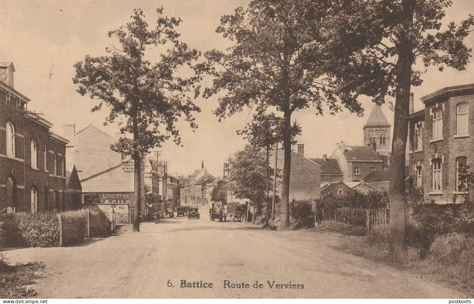 Battice, Route De Verviers, 2 Scans - Otros & Sin Clasificación